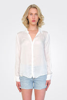 Romy Shirt - White by CP Shades — alternate view