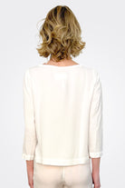 Silk Shirt - White by Private 0204 — alternate view
