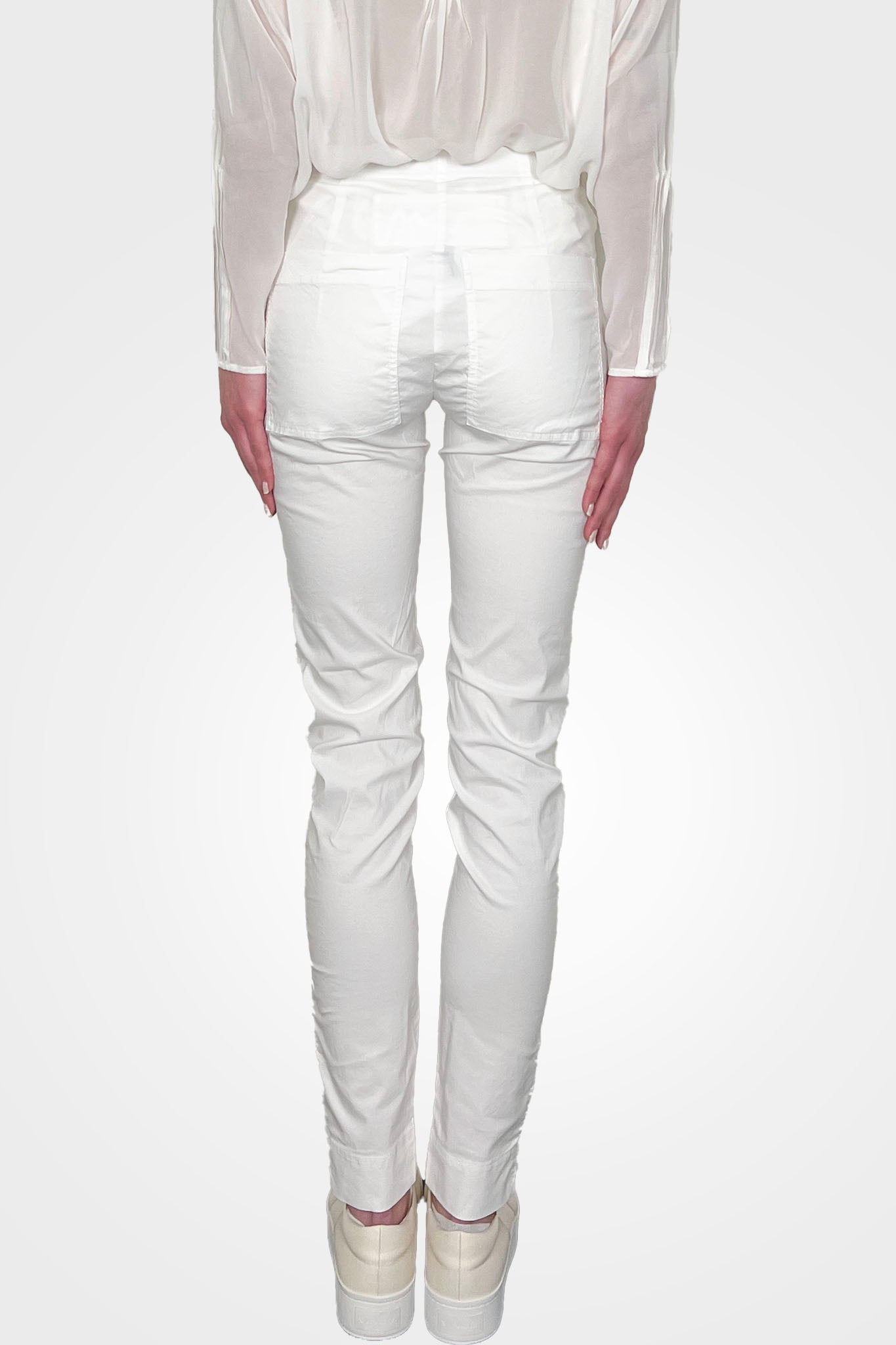 Slim Trousers - Off White by Rundholz — view 3