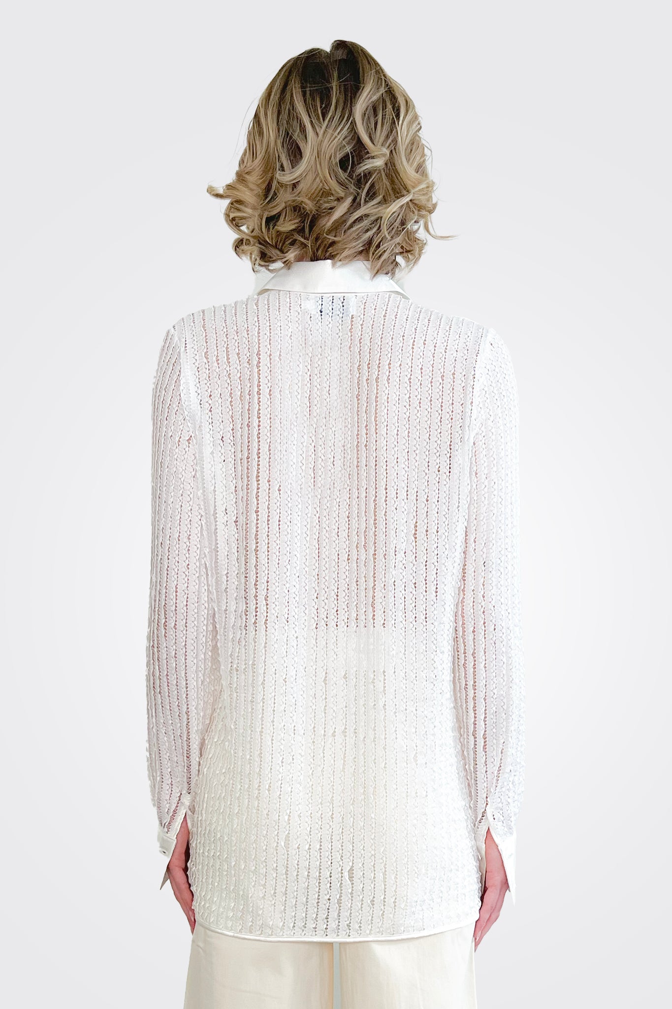 Achty Blouse - Natural White by Charo Ruiz — view 6
