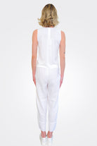 Cropped Ankle Trousers - White by Transit Par-Such — view 3