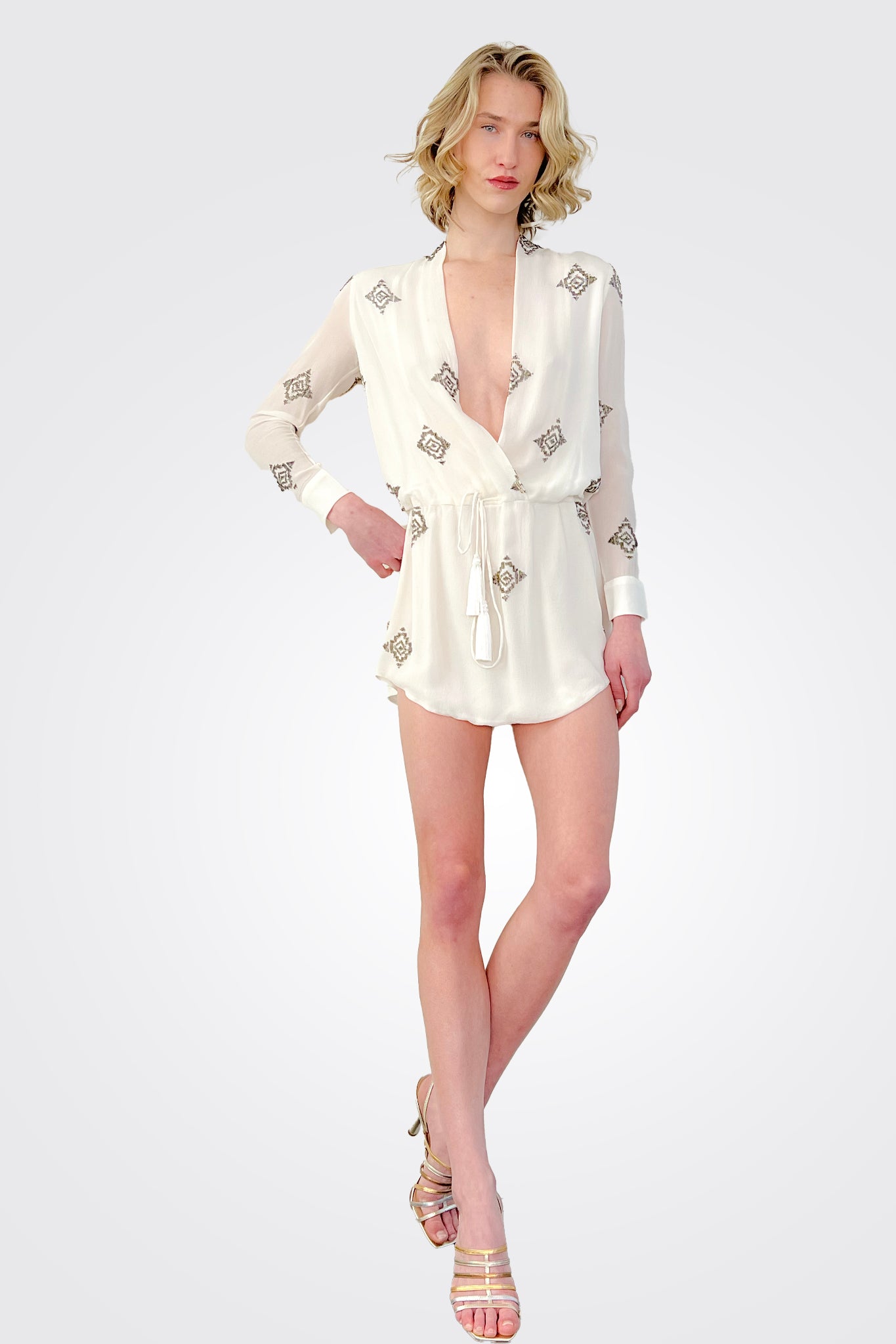 Tunic Dress - White by Rococo Sand | 25 South Boutiques