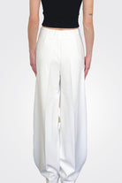 Straight Leg Trousers - White by Liviana Conti — view 3