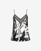 Wonpy Cami Blouse - Black Print by Mes Demoiselles — view 4