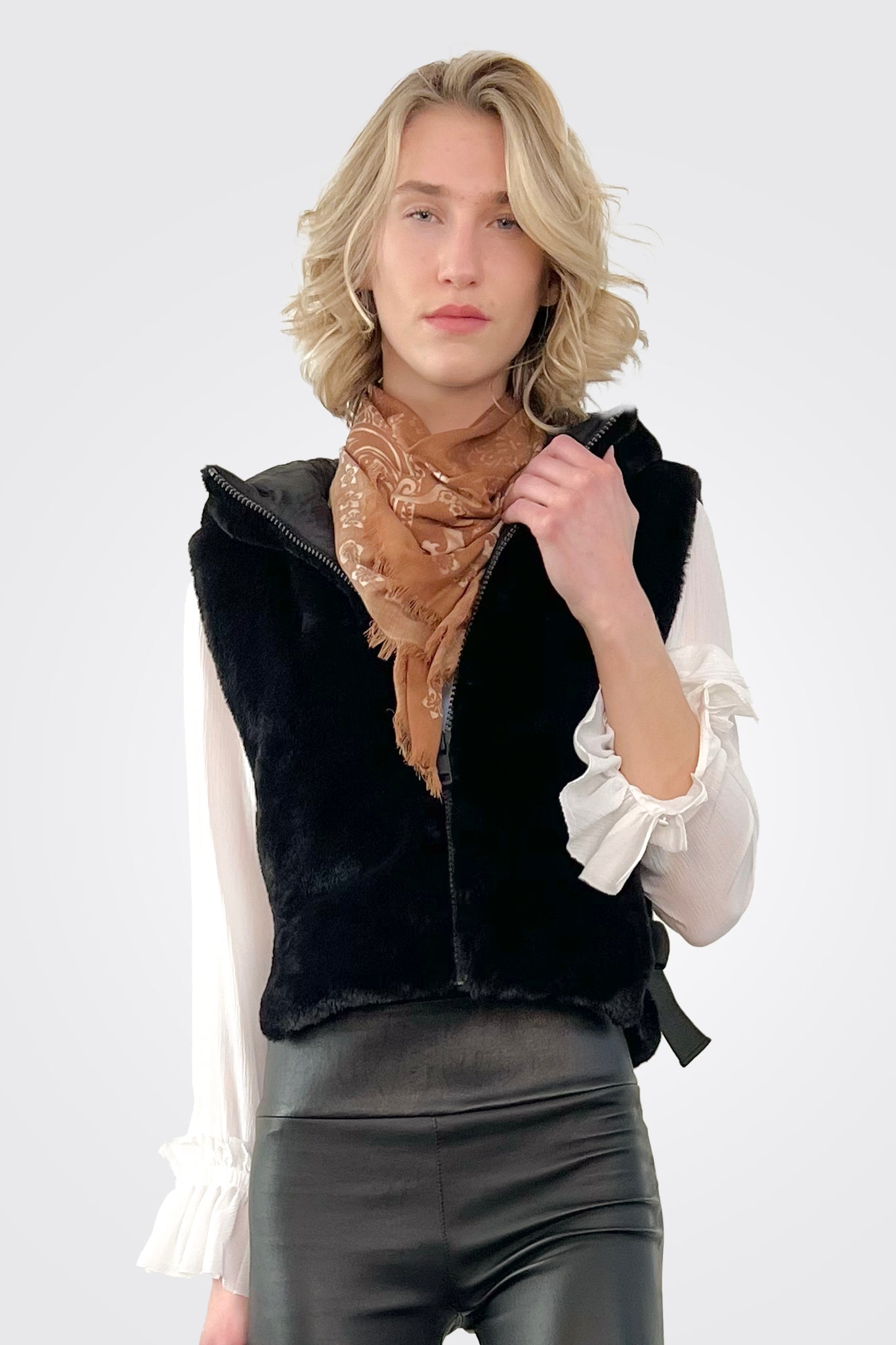 Frayed Wool Scarf - Cortex by Giorgio Brato | 25 South Boutiques