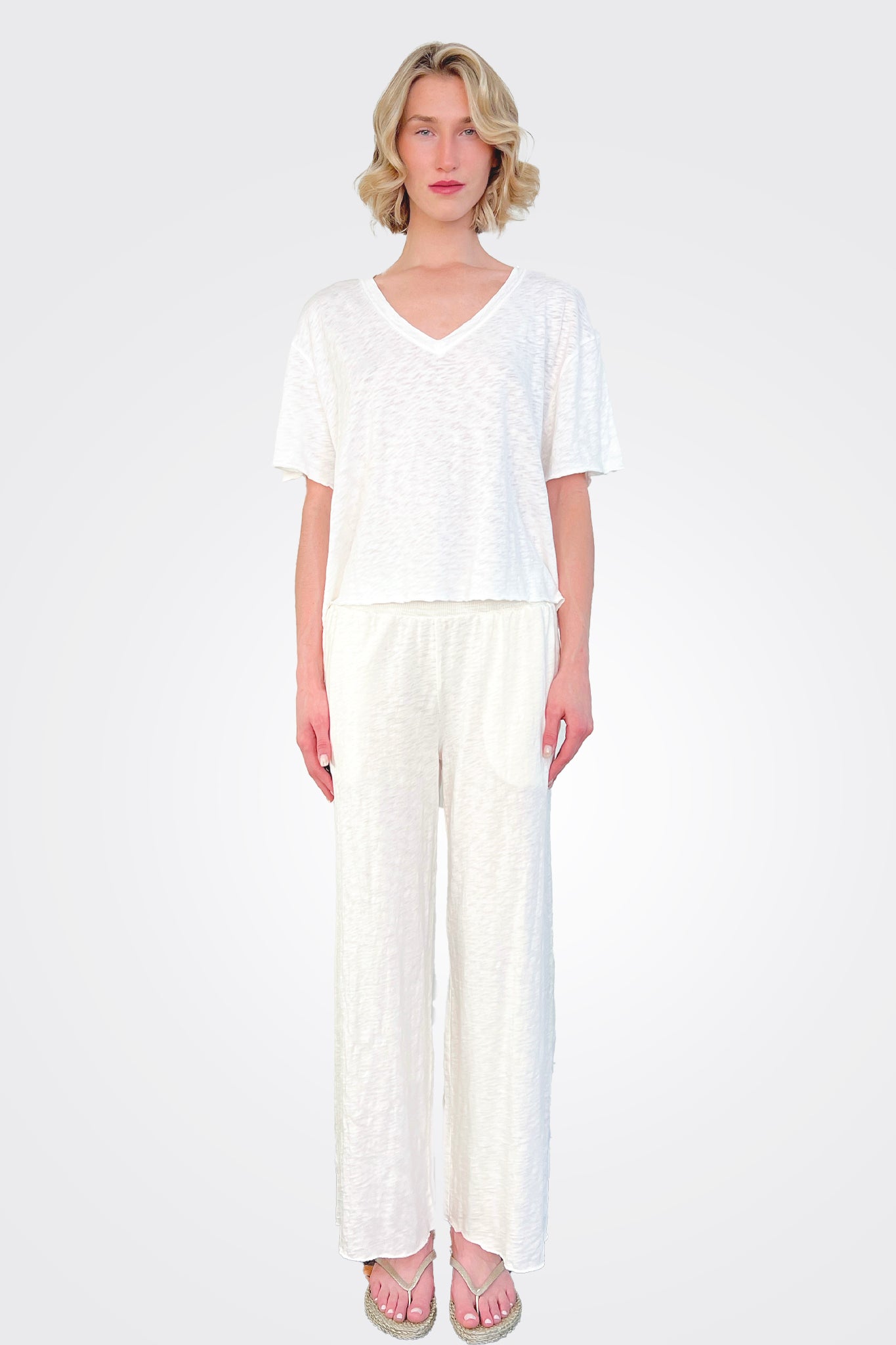 Summer Pant - Natural by HelloNite | 25 South Boutiques