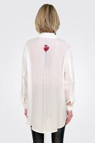 Heart Back Shirt - White by Isabel Benenato — alternate view