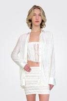 Achty Blouse - Natural White by Charo Ruiz — view 7
