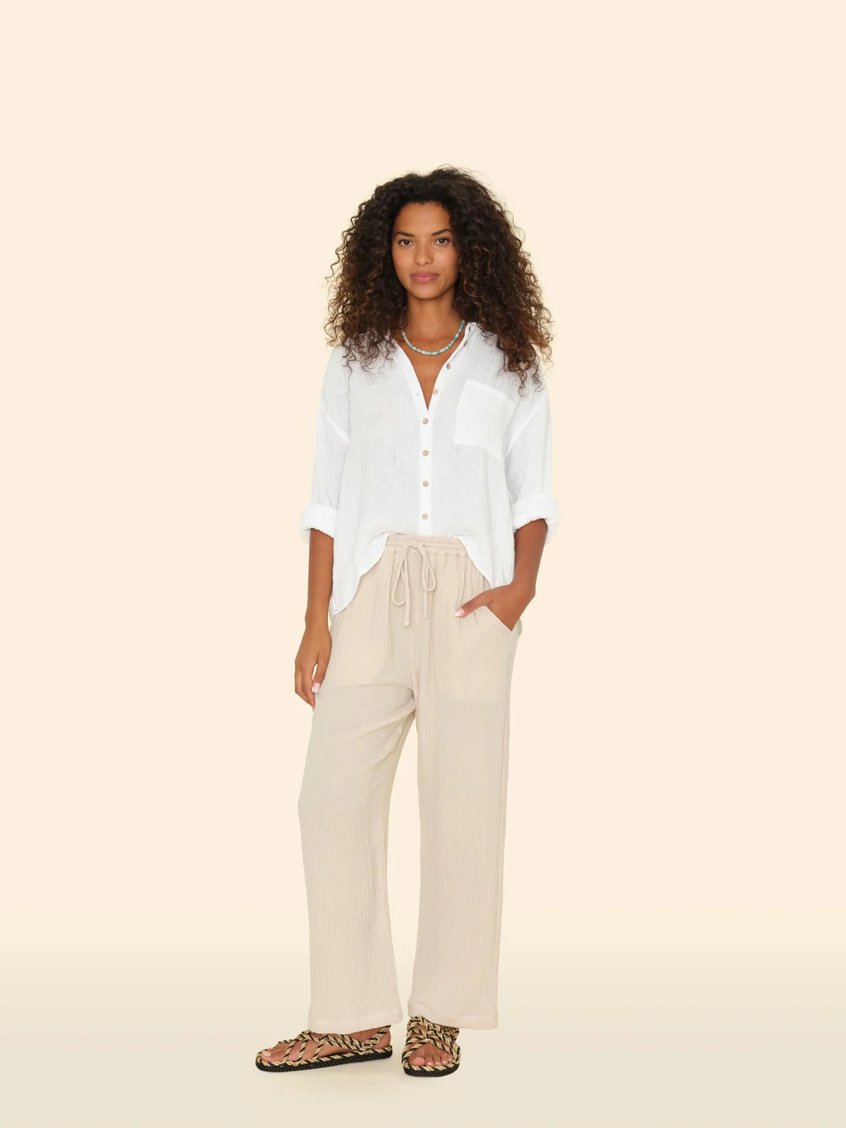 Devon Pant - Silver Slate by Xirena | 25 South Boutiques