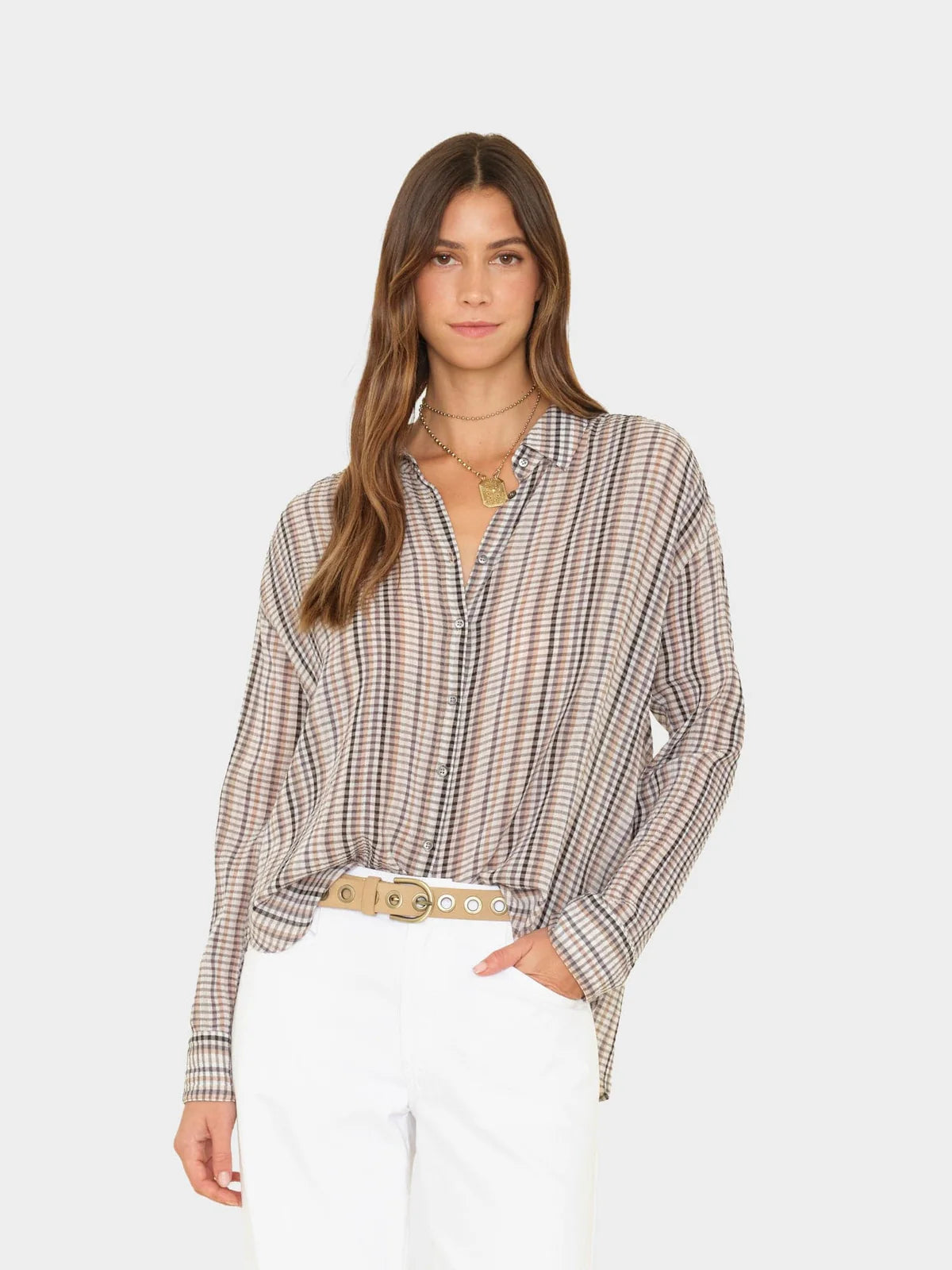 Jace Shirt - Coco Shell by Xirena | 25 South Boutiques