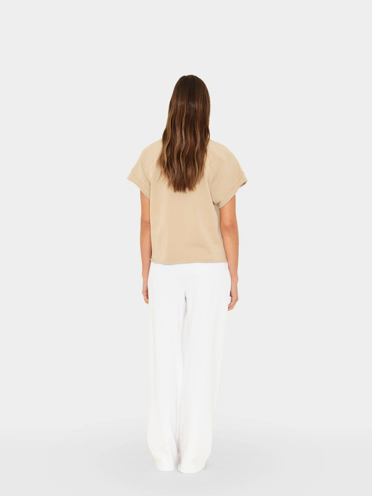 Emmette Terry Sweatpant - White by Xirena — alternate view