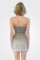 Xandra Leather Dress - Desert Gradient by LAMARQUE — view 3