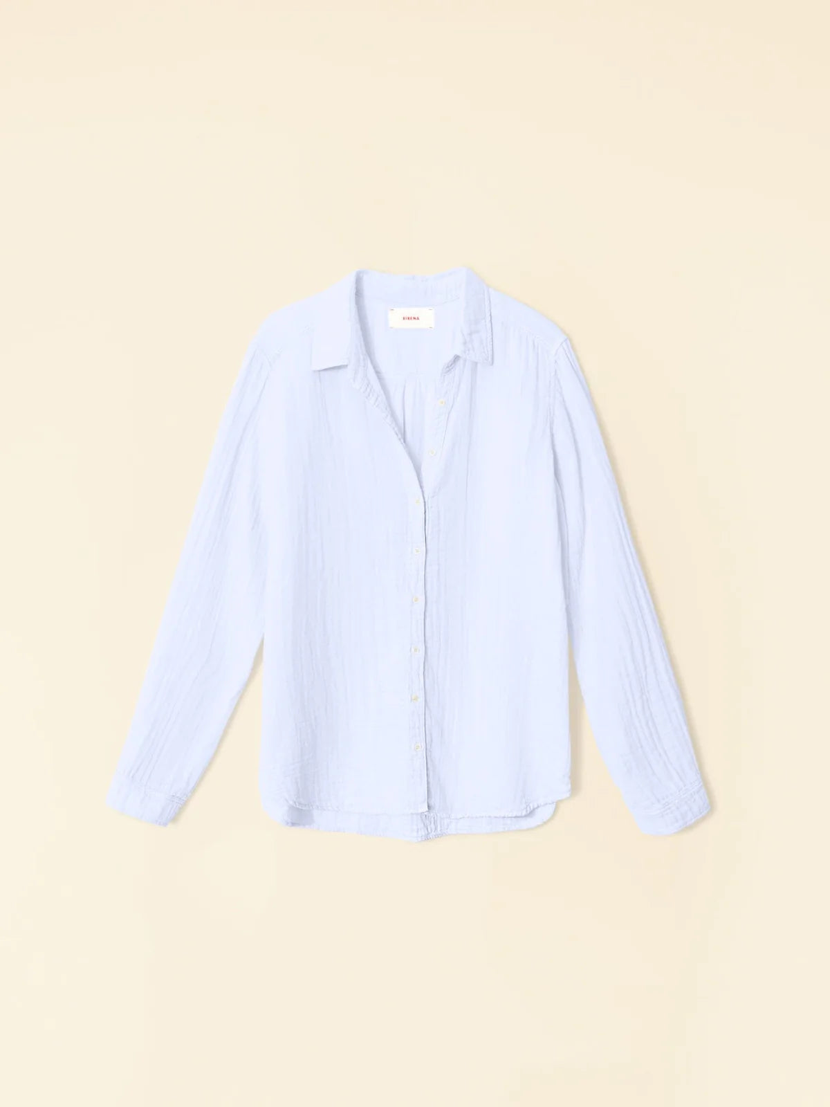 Scout Gauze Shirt - Pale Sky by Xirena — view 5