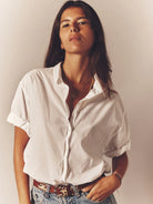 Channing Shirt - White by Xirena — view 4