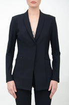 Valbella Tech Stretch Blazer - Black by Elaine Kim | 25 South Boutiques