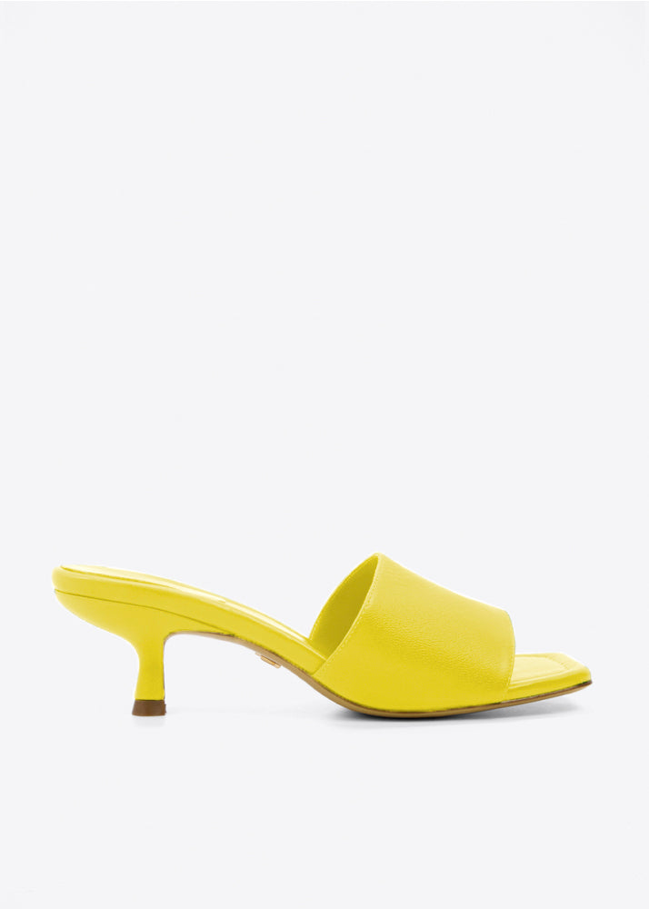 Jone Sandal - Amarillo by Lola Cruz | 25 South Boutiques