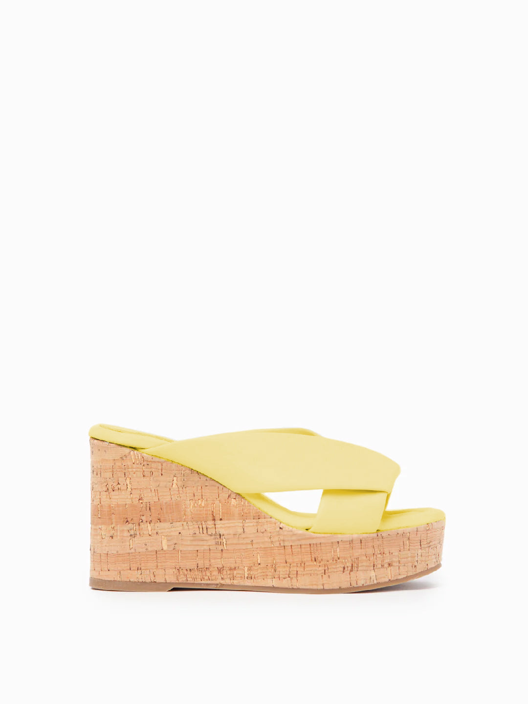 Belisa Wedge Sandal - Yellow by Equitare | 25 South Boutiques