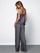 Zally Trousers - Dark Grey by Nu Denmark — alternate view