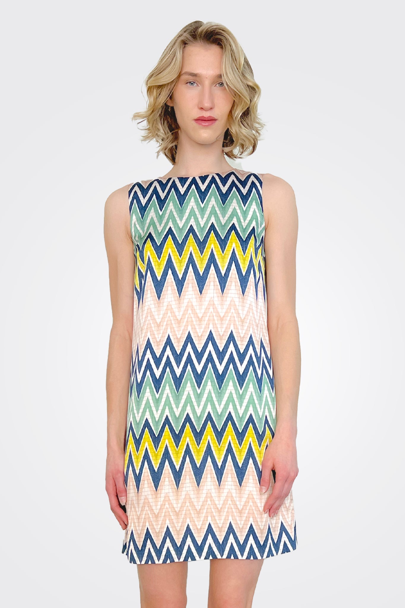Zigzag Dress - Print by Missoni — alternate view