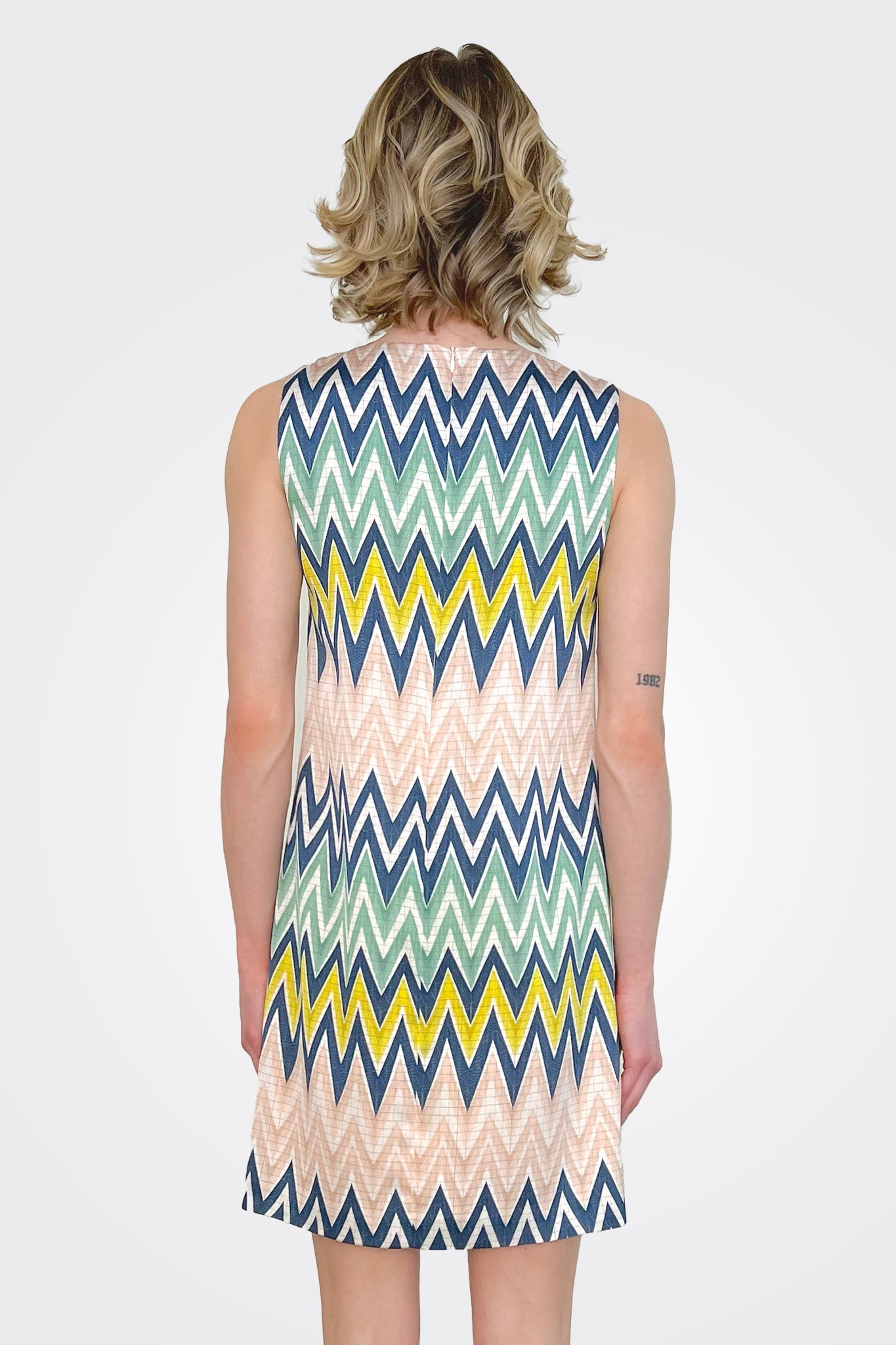 Zigzag Dress - Print by Missoni — view 3