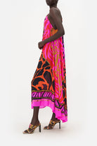 Gather Neck Halter Maxi Dress - Always Change Your Spots by Camilla — view 3