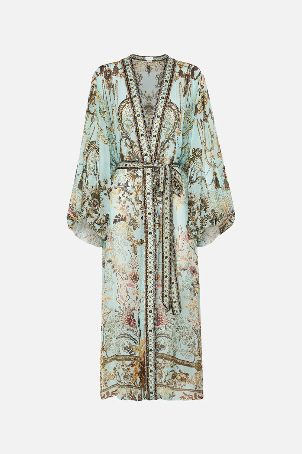 Blouson Sleeve Kimono - Adieu Yesterday by Camilla — view 6