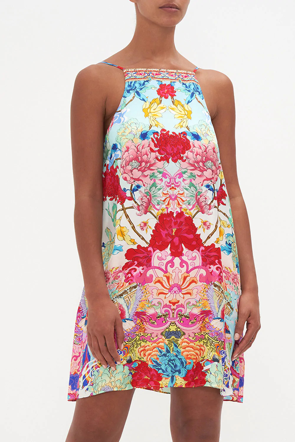 High Neck Low Back Shift Dress - Go Stag by Camilla — view 4