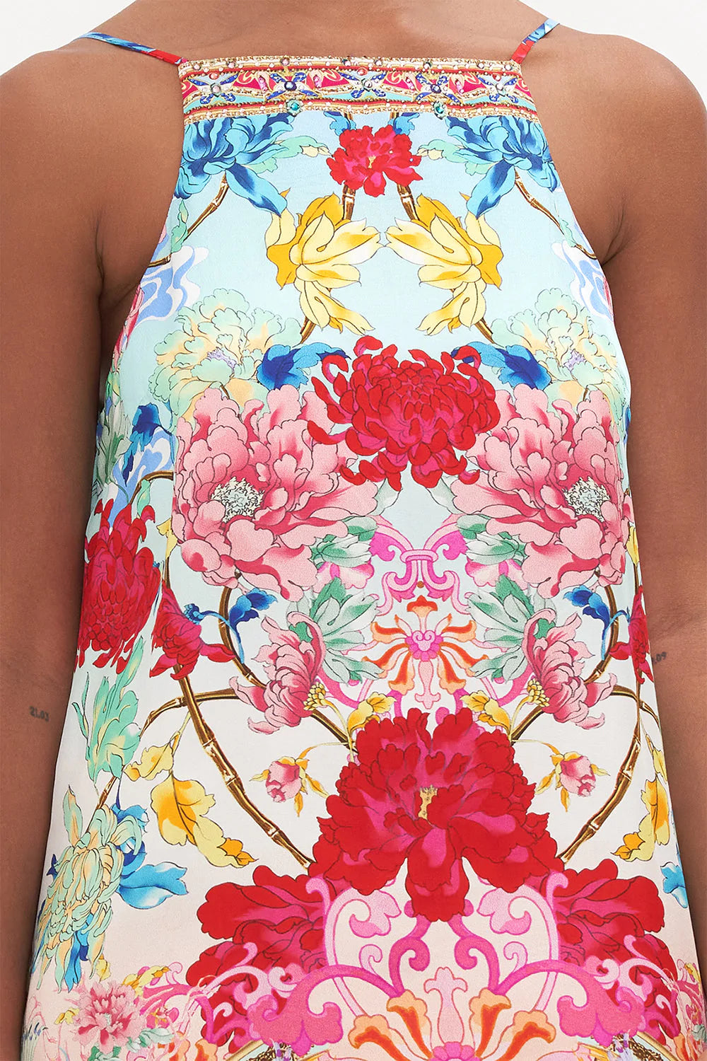 High Neck Low Back Shift Dress - Go Stag by Camilla — view 5