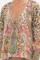 Shirred Cuff Blouse - Queen Atlantis by Camilla — alternate view