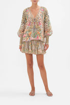 Shirred Cuff Blouse - Queen Atlantis by Camilla — view 3