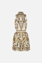High Neck Sleeveless Mini Dress - Road to Richesse by Camilla — view 6