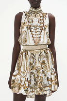 High Neck Sleeveless Mini Dress - Road to Richesse by Camilla — alternate view