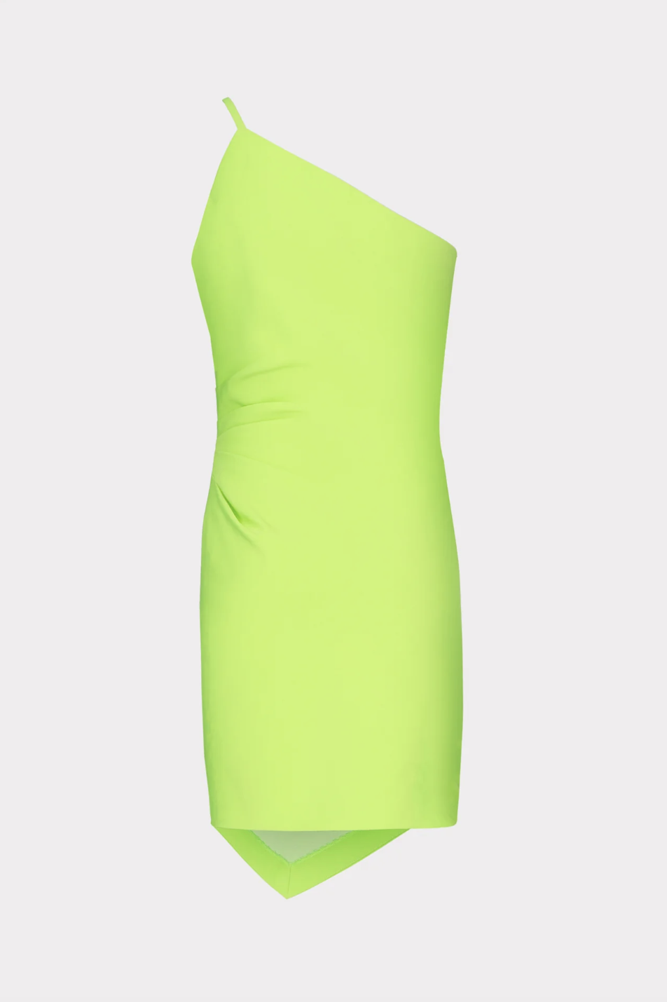 Naya Cady Dress - Chartreuse by Milly — view 3