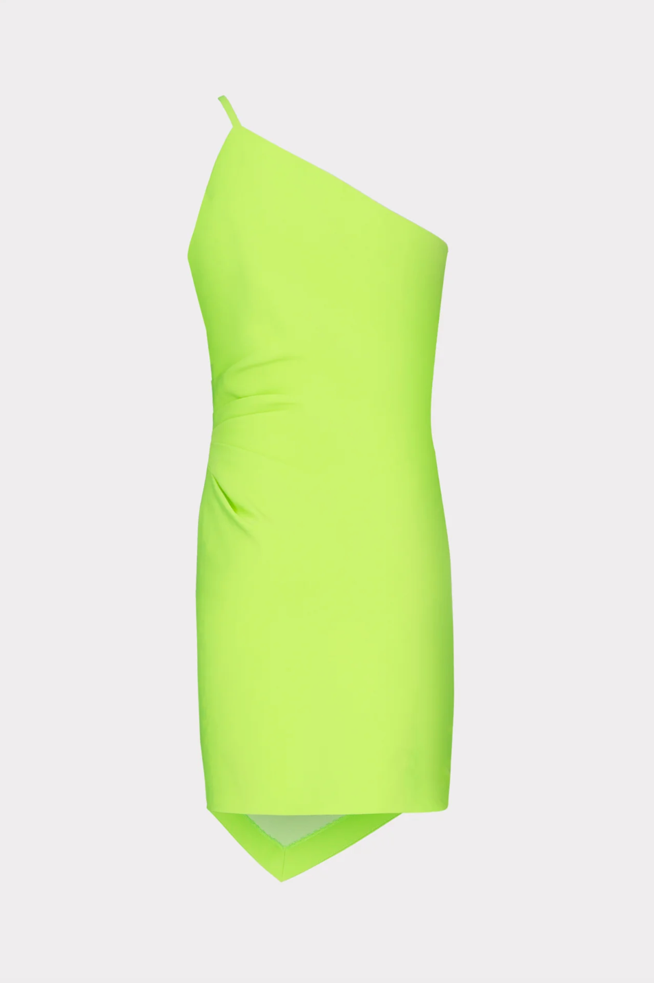 Naya Cady Dress - Chartreuse by Milly — view 3