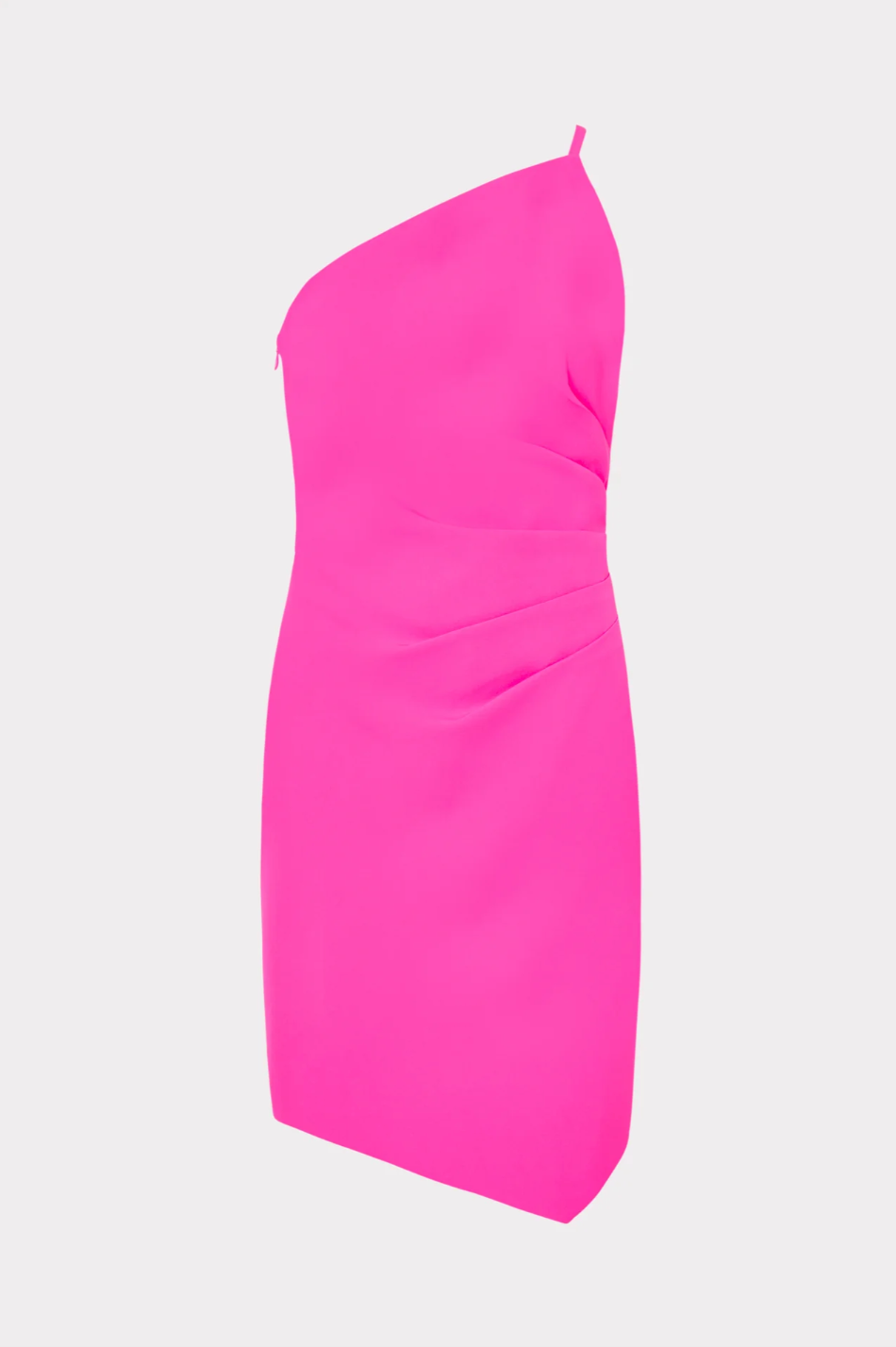 Naya Cady Dress - Barbie Pink by Milly — view 3