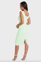 Jackie O Dress - Paradise Green by Black Halo — view 4