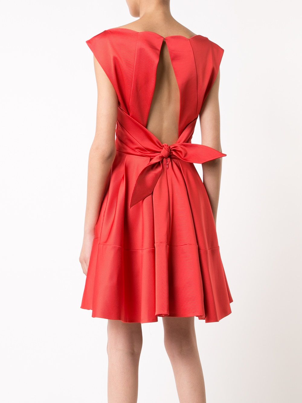 Cordelia Dress - Coral by Zac Posen — alternate view