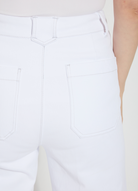 Wide Leg Denim - White by Lysse — view 3
