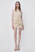 Messina Blazer Mini Dress - Dried Pineapple by Jonathan Simkhai | 25 South Boutiques