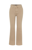Bridget Corduroy Boot High Rise Instasculpt Crop - Sand by DL1961 — view 4