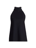 Tiffy Halter Blouse - Black by Chiara Boni — alternate view