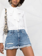 Le Grand Garcon Rip Shorts - Mori by Frame — view 3
