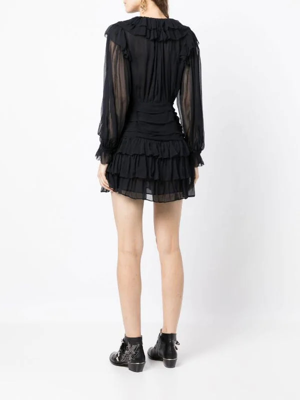 Sara Dress - Midnight by Ulla Johnson — view 3