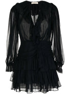 Sara Dress - Midnight by Ulla Johnson — view 5