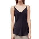Henrietta Silk Camisole - Black by Elaine Kim | 25 South Boutiques