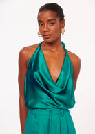 The Jackie Top - Emerald by Cami NYC | 25 South Boutiques