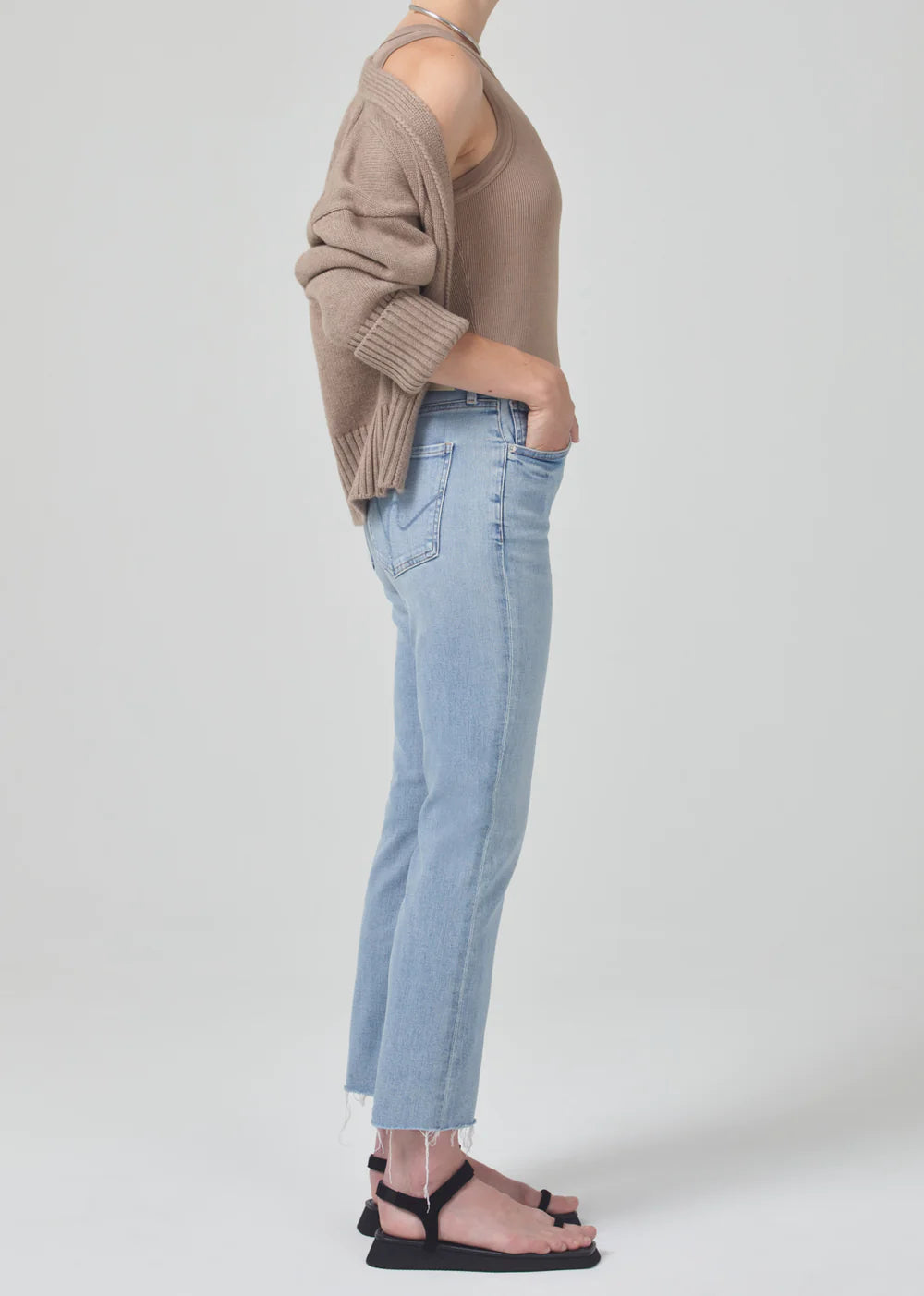 Isola Mid Rise Cropped Boot - Lyric by Citizens of Humanity — view 3