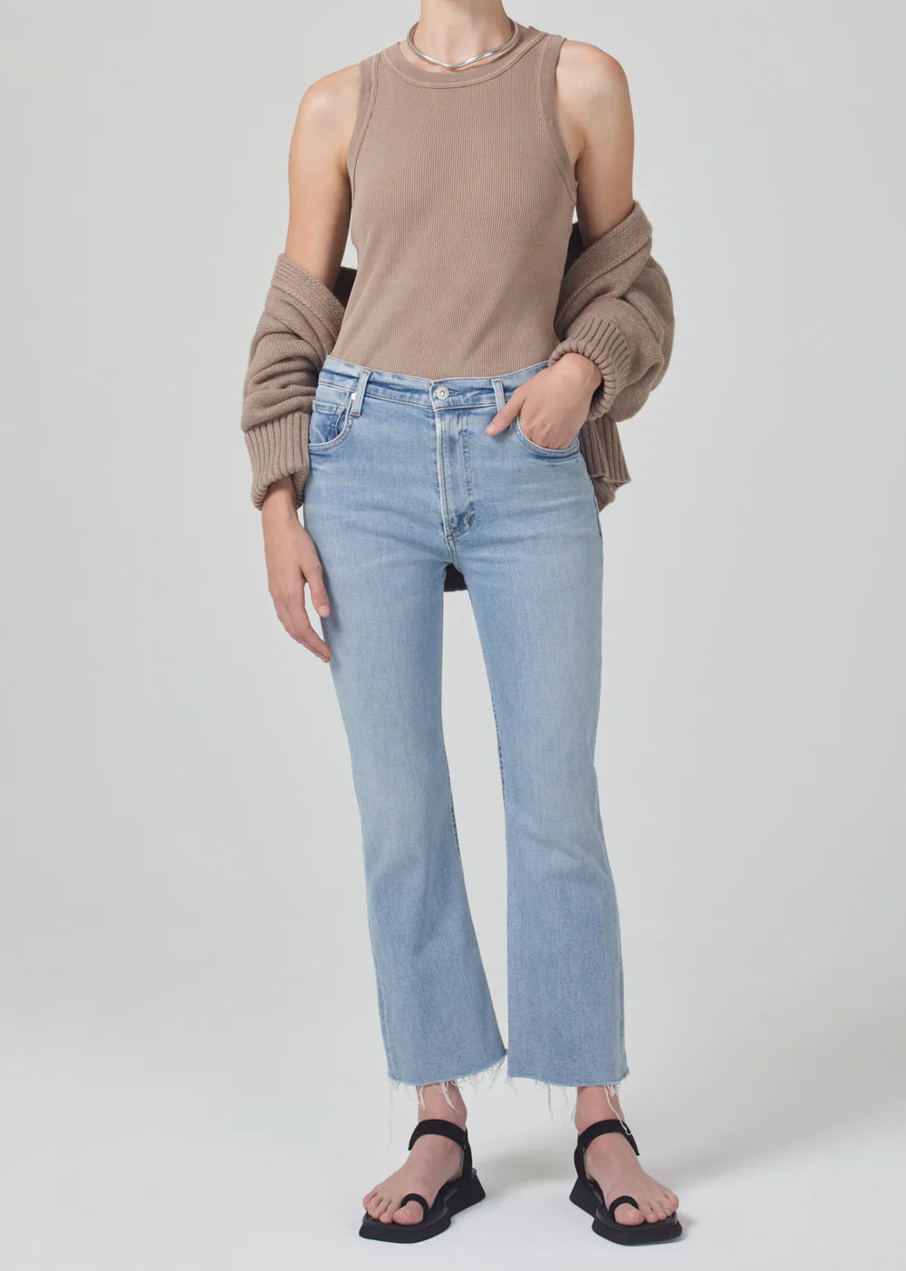 Isola Mid Rise Cropped Boot - Lyric by Citizens of Humanity | 25 South Boutiques
