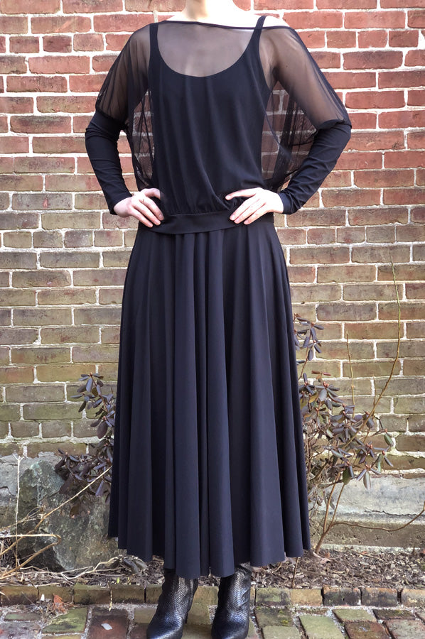 Two Piece Dress - Noir by Indies — view 3