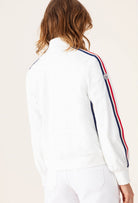 Serena Tech Jersey Jacket - Blanc by Indies — alternate view